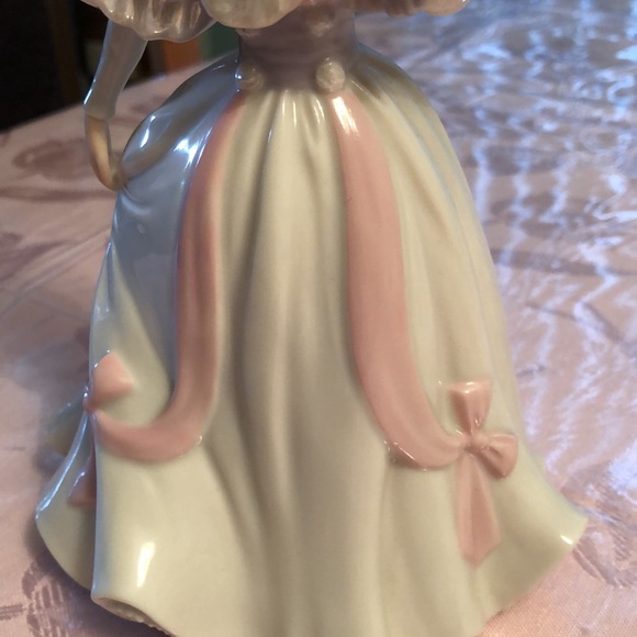 Lenox porcelain doll ivory and pink doll - Picture 5 of 9